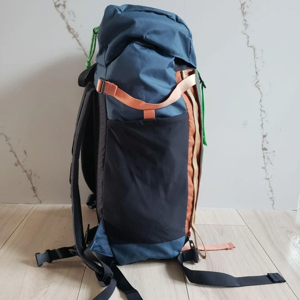 Topo Designs Backpack Multicolor Hiking Daypack One Size Men Nylon Padded Straps